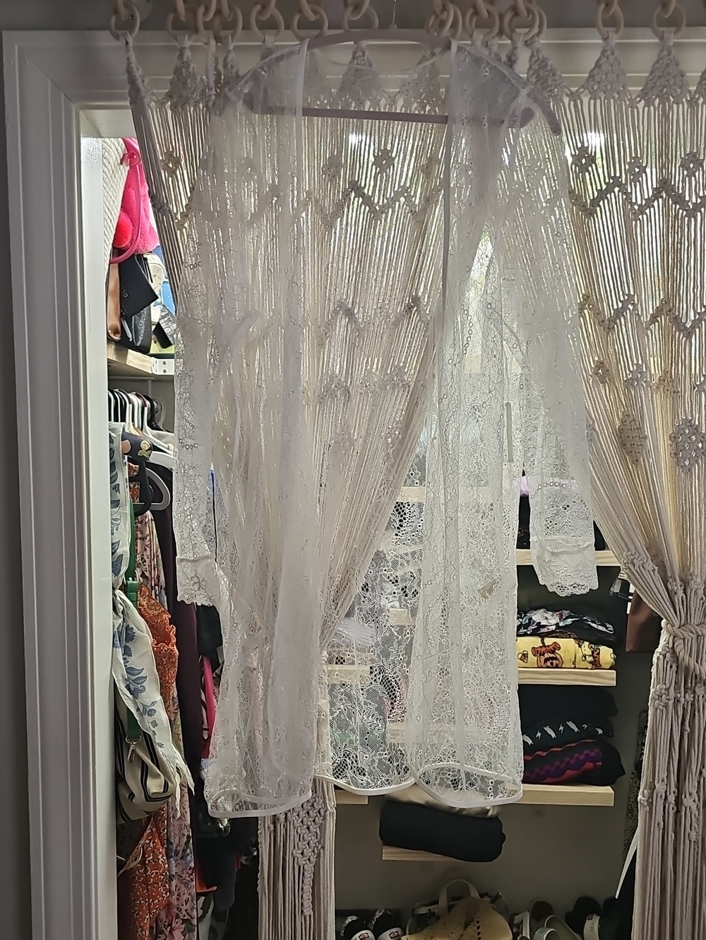 White Lace Sheer "Jacket"